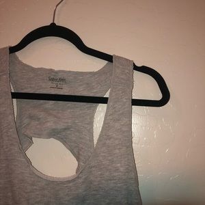 Calvin Klein open back shirt